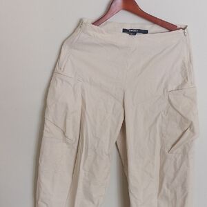 DKNY Women's Cream Flare Pants